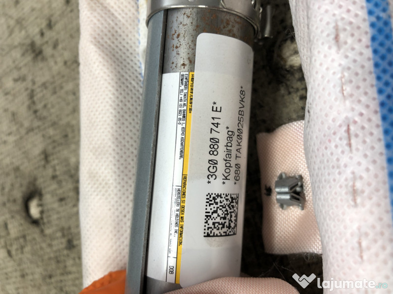 Airbag cortina stanga Volkswagen Passat B8 Berlina 2016