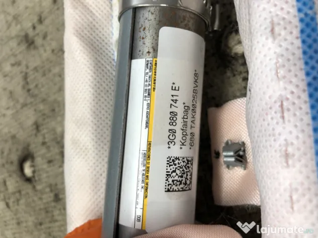 Airbag cortina stanga Volkswagen Passat B8 Berlina 2016