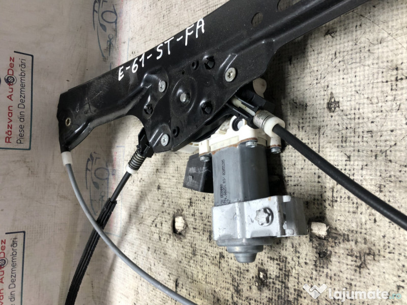 Macara geam stanga fata BMW E61 2009