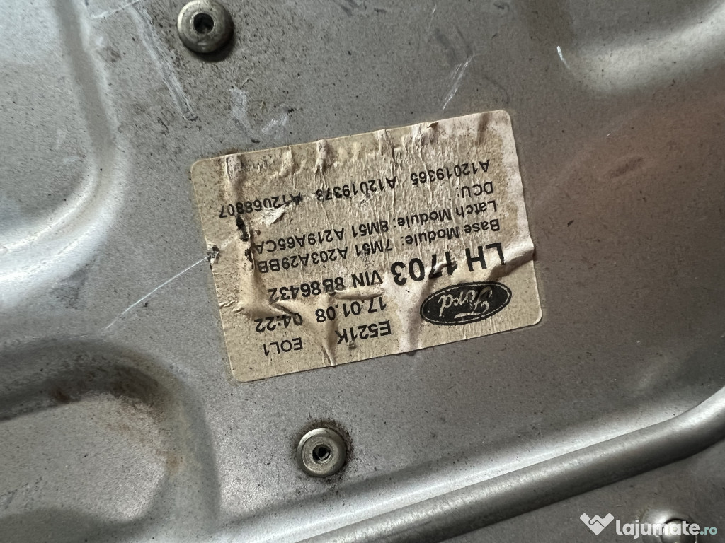 Macara geam stanga spate Ford Focus 2 2008