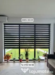 Jaluzele Zebra Zi Noapte la Comanda Exact pe Dimensiunile Dvs. 