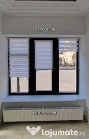 Jaluzele Zebra Zi Noapte la Comanda Exact pe Dimensiunile Dvs. 