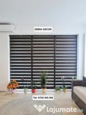 Jaluzele Zebra Zi Noapte la Comanda Exact pe Dimensiunile Dvs. 