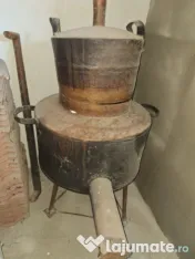 Cazan Țuica din cupru de 7 găleți jumate 