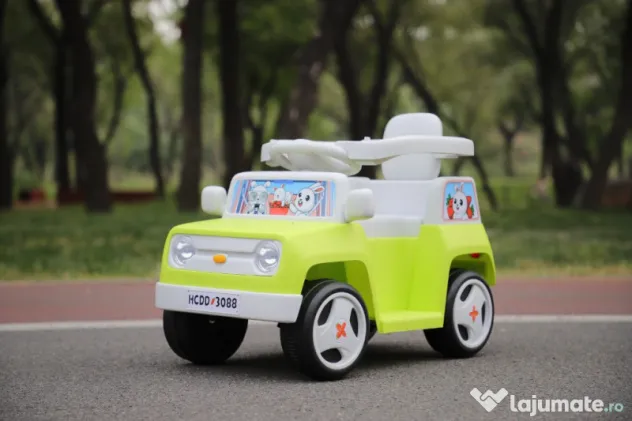 Masinuta 4 in 1 Kinderauto BJHC3088B 2x 30W 6V, RC si remorca