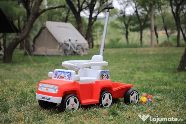 Masinuta 4 in 1 Kinderauto BJHC3088B 2x 30W 6V, RC si remorca