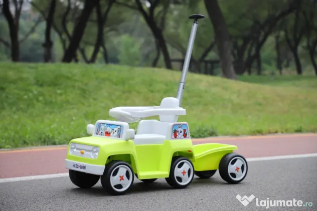 Masinuta 4 in 1 Kinderauto BJHC3088B 2x 30W 6V, RC si remorca