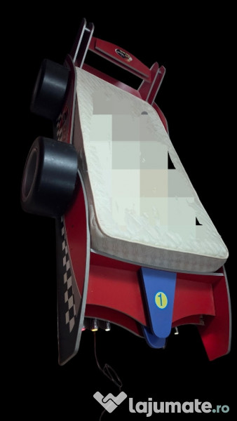 Dormitor Copii Formula 1 din MDF format din 5 corpuri