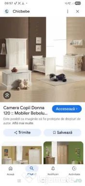 Mobilier camera copii 