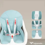 Scaun de masa si joaca pentru copii Kinderplay Green 