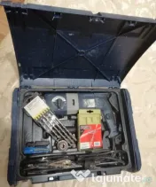 Aeg bs 14 4 x Rotary Hammer Drill In Hard Case + seturi de burghiuri 