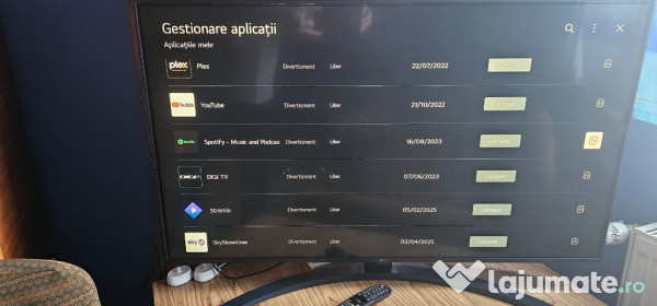 Televizor LG 43UP78003LB, 108 cm, Smart, 4K Ultra HD