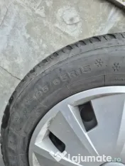 Cauciucuri iarna cu jante de tabla 