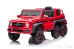 Masinuta electrica Mercedes G63 6x6 210W 12V 10Ah RED