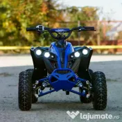 ATV electric Kinder Eco Wolf XXL 1200W 48V cu 3 viteza 6 inch blue