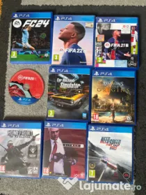 PlayStation 4 Slim 1TB + 2 controllere + 9 jocuri