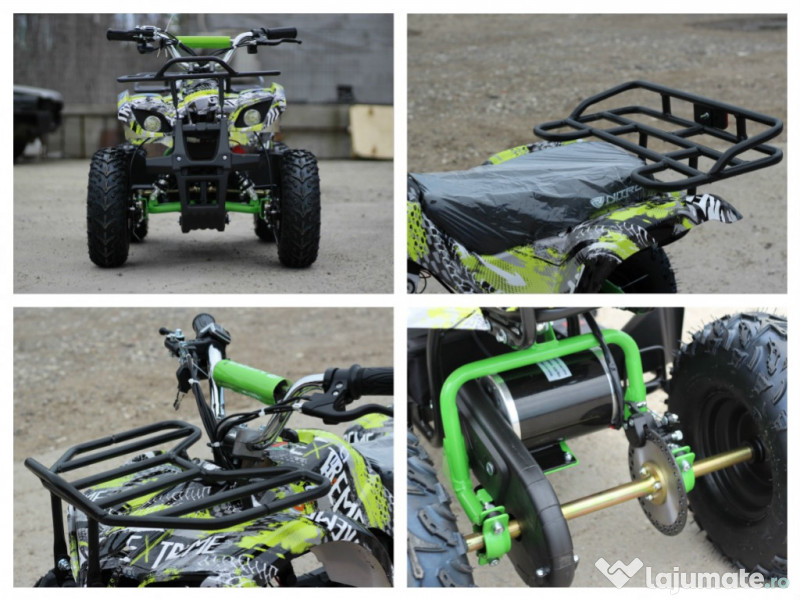ATV electric pentru copii NITRO Torino 800W 36V Grafiti