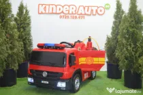 Masinuta electrica de pompieri Hollocy FireTruck 2x45W 12V
