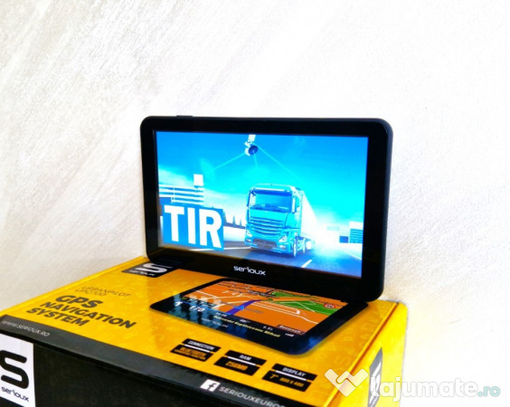 GPS Navigatii - SERIOUX 7"inch ,NOI,pt TIR,truck,Camion,Auto. Garantie