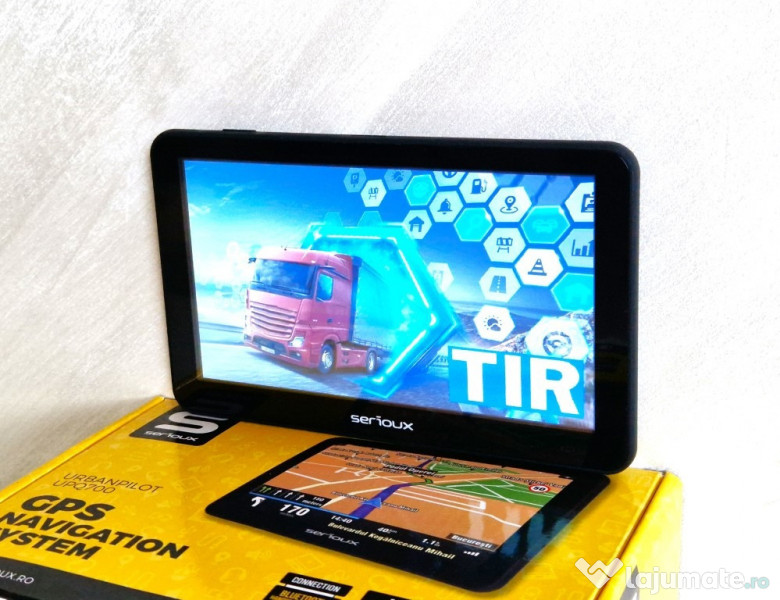 GPS Navigatii - SERIOUX 7"inch ,NOI,pt TIR,truck,Camion,Auto. Garantie