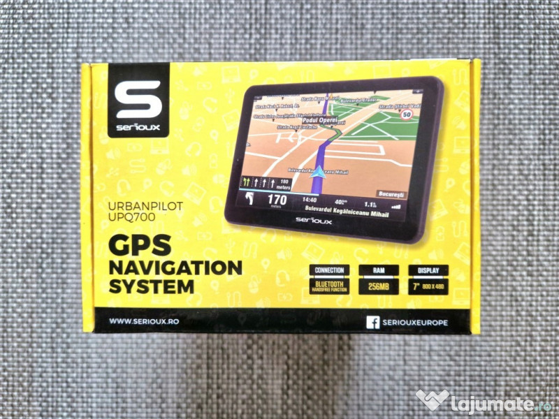 GPS Navigatii - SERIOUX 7"inch ,NOI,pt TIR,truck,Camion,Auto. Garantie