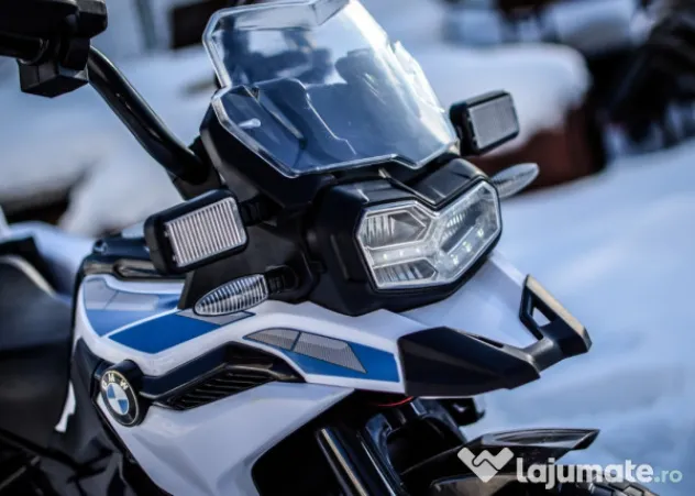 Motocicleta electrica de politie BMW F850 GS 90W 12V cu roti MOI