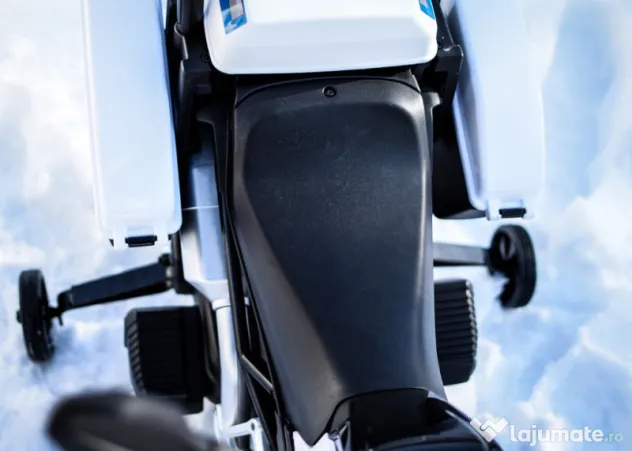 Motocicleta electrica de politie BMW F850 GS 90W 12V cu roti MOI