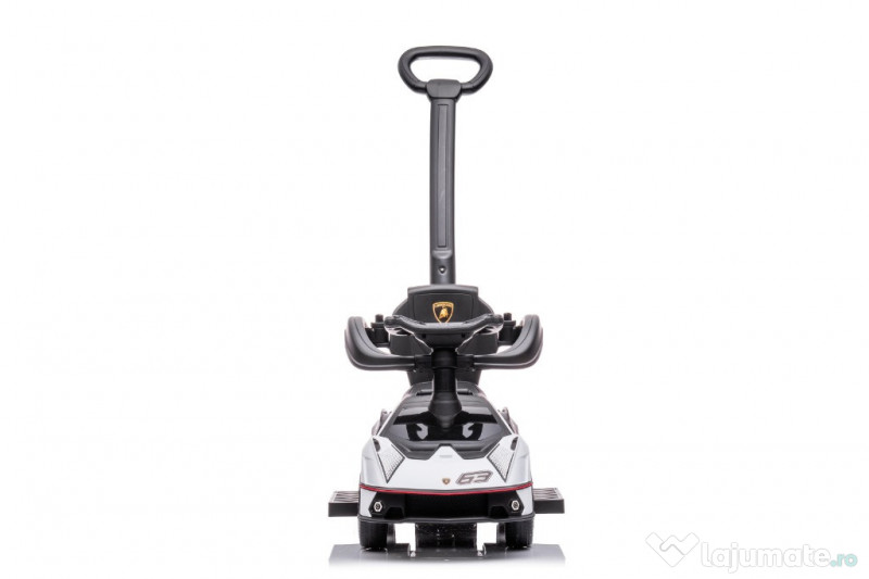 Masinuta premergator pt. copii 2 in 1, Lamborghini Essenza SCV12 White