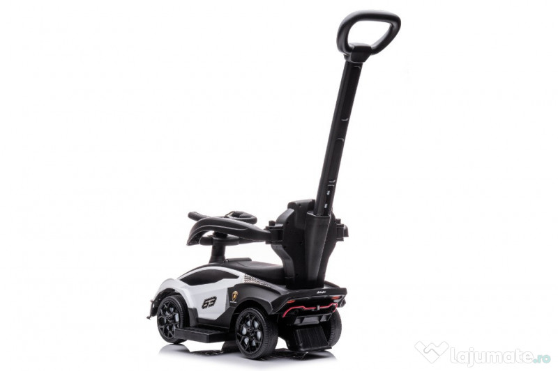 Masinuta premergator pt. copii 2 in 1, Lamborghini Essenza SCV12 White
