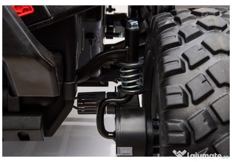 UTV electric cu 4 locuri, Kinderauto XXL Buggy 400W 24V 14Ah Black