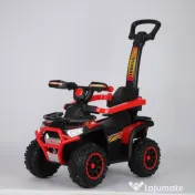 ATV electric cu maner pentru copii 3 in 1, Kinderauto Warrior 30W 6V 