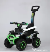 ATV electric cu maner pentru copii 3 in 1, Kinderauto Warrior 30W 6V 