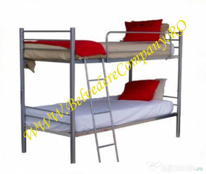 Paturi Metalice Etajate in stoc - livrare imediata!