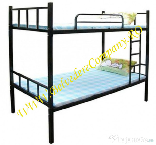 Paturi Metalice Etajate in stoc - livrare imediata!