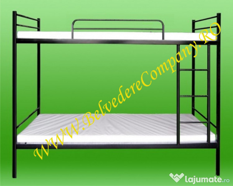 Paturi Metalice Etajate in stoc - livrare imediata!
