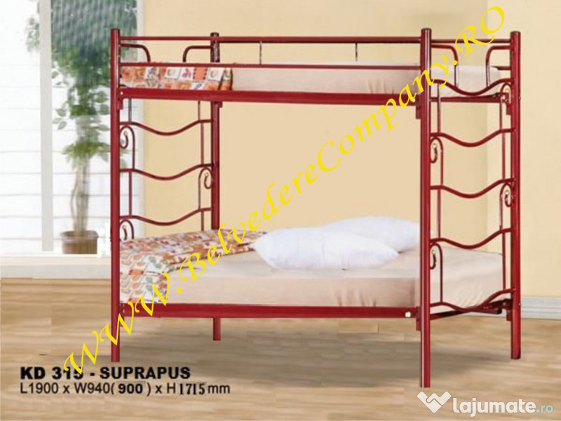 Paturi Metalice Etajate in stoc - livrare imediata!