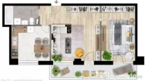 Apartament 2 camere decomandate, 53mp, constructie noua, zon