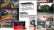 ARAGAZE alim. GAZ cu 2,3,4,6,8 FOCURI Mari -banc / pe suport