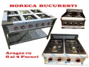 ARAGAZE alim. GAZ cu 2,3,4,6,8 FOCURI Mari -banc / pe suport