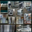 Friteuza dubla 2*8 l alimentare gaz retea /gaz butelie