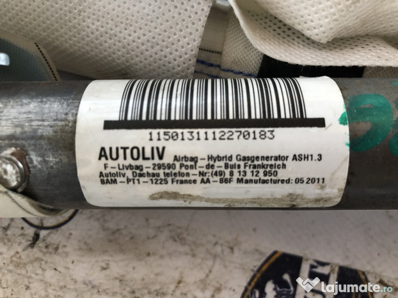 Airbag cortina stanga Audi A5 2011