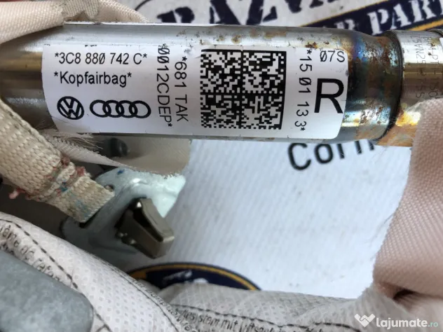 Airbag cortina dreapta Volkswagen Passat CC 2013