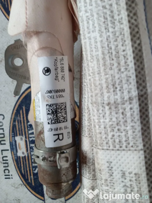 Airbag cortina dreapta Skoda Yeti 2011