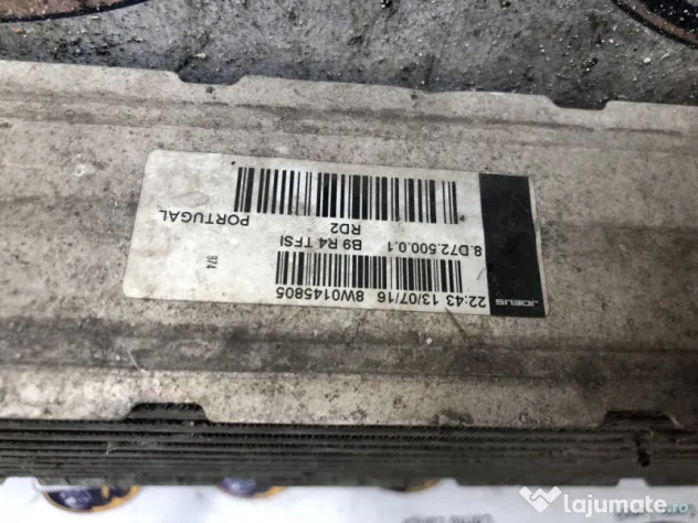 Intercooler Audi A4 B9 2.0 Benzina 2016