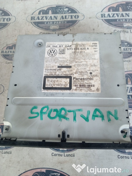 Unitate CD Volkswagen Sportsvan 2014