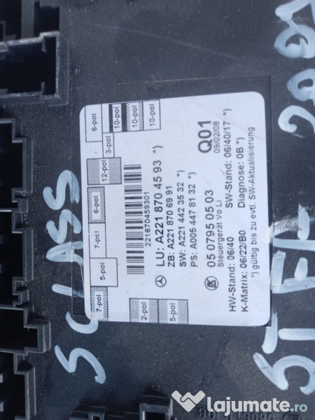 Modul Portiera Stanga Fata Mercedes S Class 2009