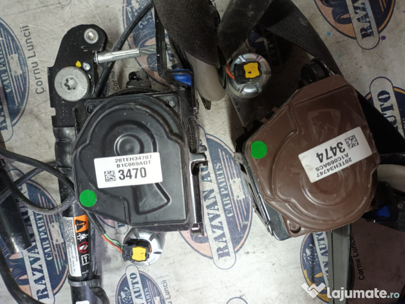 Set centuri fata cu pretensioner si capsa Opel Antara 2012
