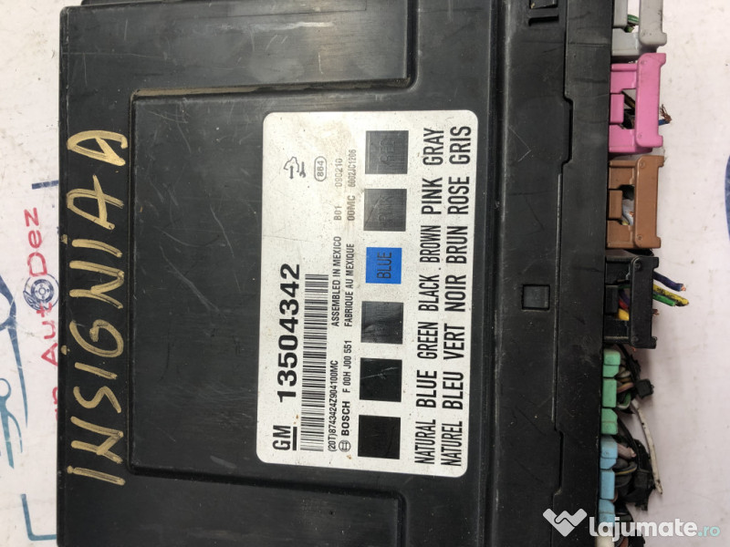 Calculator confort Opel Insignia A 2010