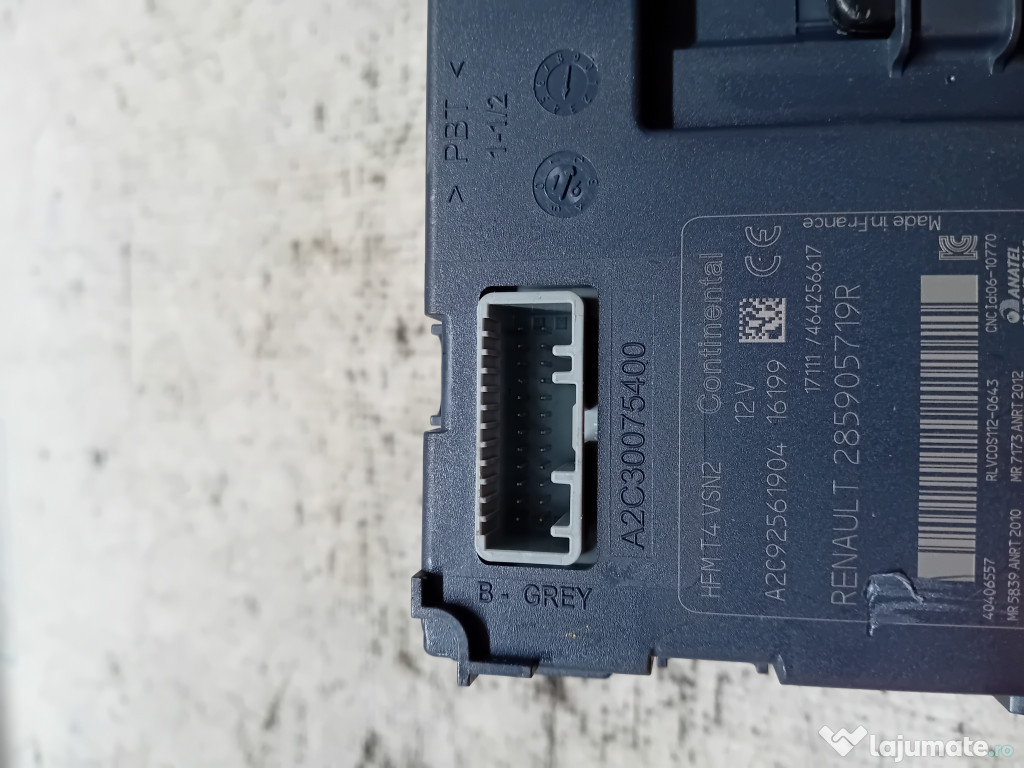 Modul cititor cartela Renault Clio 4 1.2 Benzina 2016
