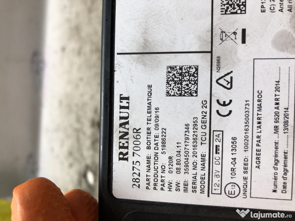 Modul navigatie Renault Megane 4 1.5 Motorina 2016